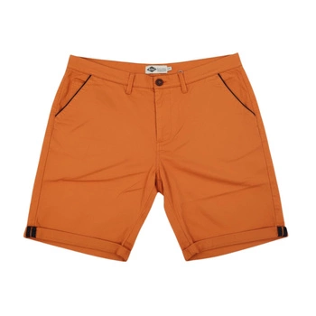 Spodenki męskie Lee Cooper Nasho chino bermudy pomarańczowe