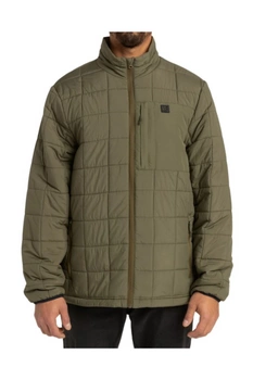 Kurtka męska Billabong Journey Mock Neck pikowana khaki