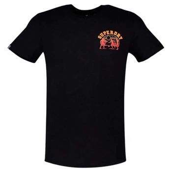 Koszulka męska Superdry Sport Tee bawełniana czarna