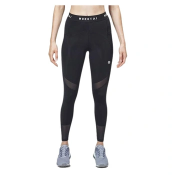 Legginsy damskie Morotai Mesh Performance sportowe czarne