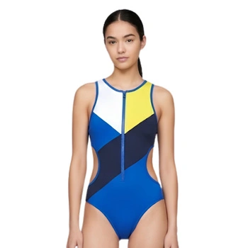 Strój kąpielowy damski Tommy Hilfiger jednoczęściowy z wycięciami r. XS