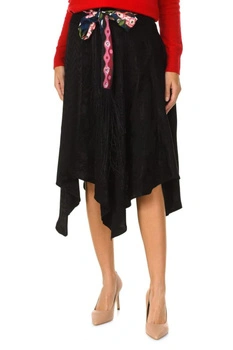 Spódnica damska Desigual Bettany czarna asymetryczna