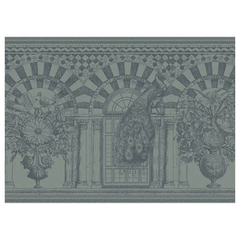 Serwetka Garnier-Thiebaut Arcades Cendre bawełniana szara 54x39 cm