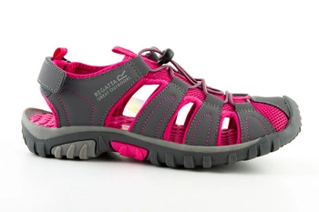 Sandały dziewczęce Regatta Westshore sportowe zabudowane szare