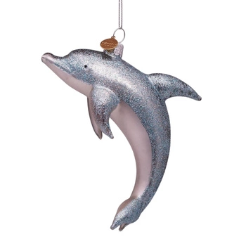 Bombka choinkowa Vondels Delfin ozdoba bożonarodzeniowa