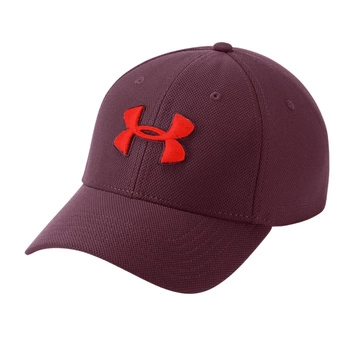 Czapka z daszkiem Under Armour Blitzing 3.0 bordowa