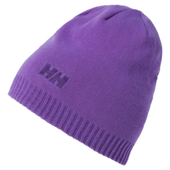 Czapka damska Helly Hansen Brand Beanie fioletowa zimowa