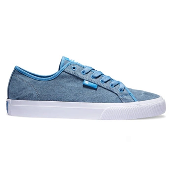 Buty męskie DC Shoes Manual Textile trampki niskie niebieskie