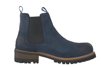 Buty męskie Tommy Jeans Suede Chelsea skórzane sztyblety