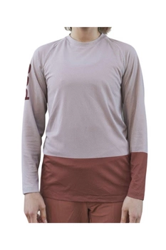 Koszulka damska POC MTB Pure LS Jersey beżowa