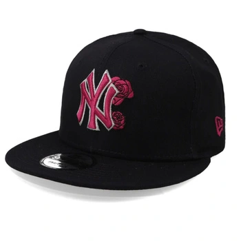 Czapka New Era 9 Fifty MLB Yankees Seasonal Flower z daszkiem czarna r. M/L