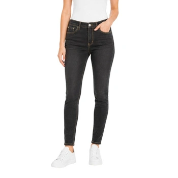 Spodnie damskie Zanku Denim Collection jeansy skinny czarne r. XXL