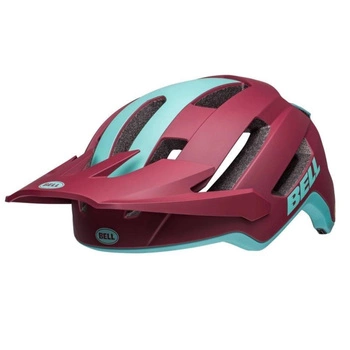 Kask rowerowy Bell 4Forty Air MIPS MTB bordowy z daszkiem