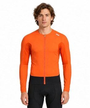 Koszulka męska POC Resistance Enduro Pro rowerowa pomarańczowa r. M