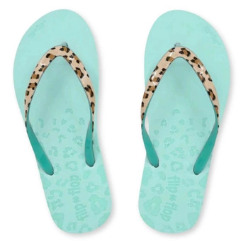 Klapki damskie Flip Flop Easy Leo japonki panterka lekkie