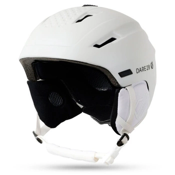 Kask narciarski Dare2b Glaciate V2 z regulacją biały snowboardowy