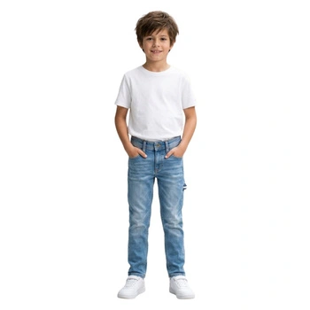 Spodnie chłopięce Tommy Hilfiger jeansy proste r. 128