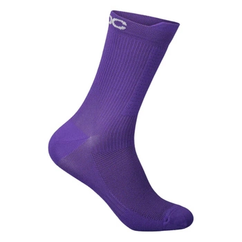 Skarpety POC Lithe MTB Sock Mid rowerowe fioletowe