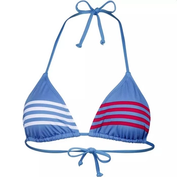 Góra bikini Tommy Hilfiger strój kąpielowy niebieski r. S