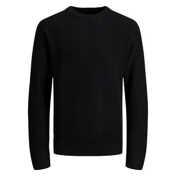 Sweter męski Jack & Jones Brink bawełna akryl czarny