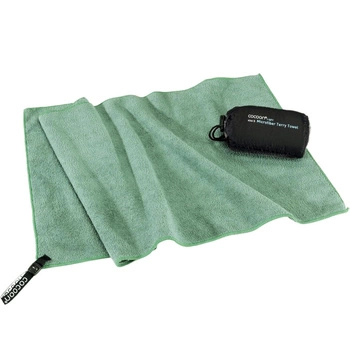 Ręcznik z mikrofibry Cocoon Terry Towel szybkoschnący zielony 120x60 cm
