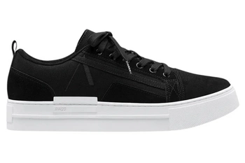 Buty męskie ARKK Copenhagen Sommr Canvas skórzane czarne