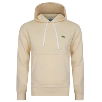 Bluza unisex Lacoste SH1701 kremowa kangurka z logo r. XXL