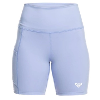 Spodenki damskie Roxy Heart Into It sportowe kolarki fioletowe