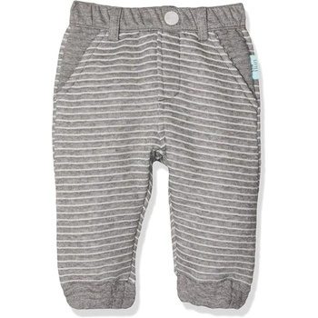 Spodnie niemowlęce Chicco szare w paski materiałowe