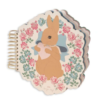 Kolorowanka wodna wielokrotnego użytku Konges Slojd Bunny Sweetheart