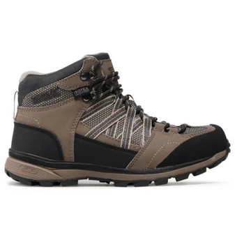 Buty damskie Regatta Samaris II Mid trekkingowe wodoodporne czarno brązowe