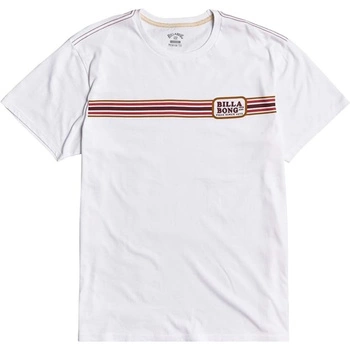 Koszulka męska Billabong Plants Dance z nadrukiem biały