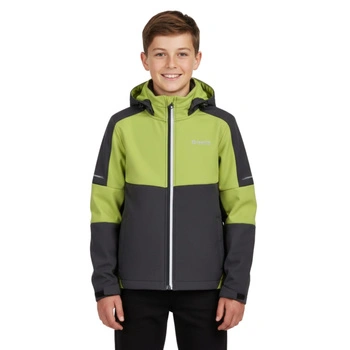 Kurtka dziecięca Regatta Acidity VI softshell przejściowa z odpinanym kapturem