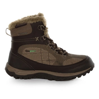 Buty damskie Regatta Hawthorn Evo trekkingowe wodoodporne zielone
