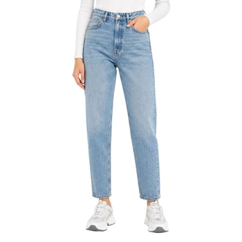 Spodnie damskie Zara Classic Mom Fit jeansy niebieskie r. 42