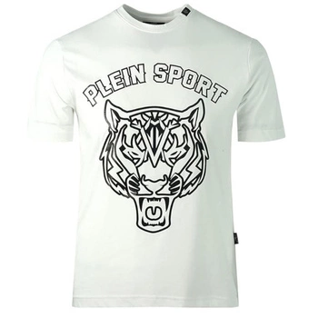 Koszulka męska Plein Sport t-shirt biały