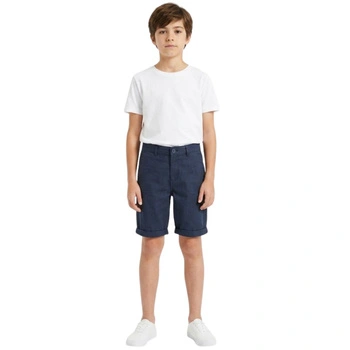 Spodenki krótkie chłopięce ZARA chino granatowe
