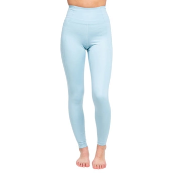 Legginsy damskie Girlfriend Collective Compressive niebieskie sportowe