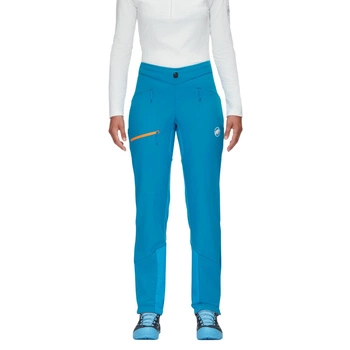 Spodnie damskie Mammut Aenergy SO softshell skitourowe niebieskie