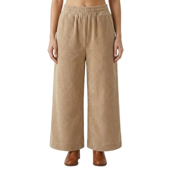 Spodnie damskie Under Colors Of Benetton szerokie welurowe