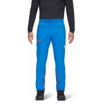 Spodnie męskie Mammut Aenergy SO Pants trekkingowe softshellowe niebieskie