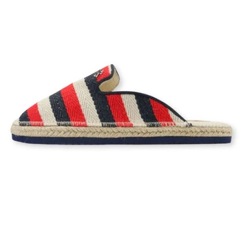 Buty damskie Flip Flop Espadrilles Slip-In espadryle w paski klapki