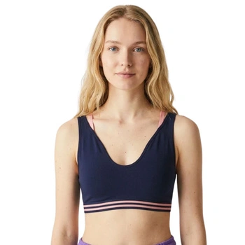 Top sportowy Lacoste Sport biustonosz treningowy granatowy r. S