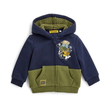 Bluza dziecięca Original Marines granatowo zielona bawełniana