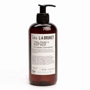 Żel do mycia ciała i rąk  L:A Bruket trawa cytrynowa wegańskie 450 ml