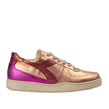 Buty damskie Diadora Mi Basket Low Metallic Used sneakersy vintage skórzane r. 37