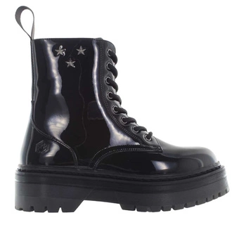 Buty damskie Lumberjack Elyse botki trapery czarne