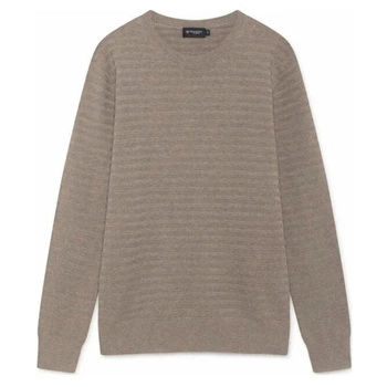 Sweter męski Hackett London Garter bawełniany beżowy r. XXL