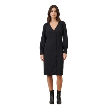 Sukienka damska Sinequanone Rodette czarna prosta przed kolano