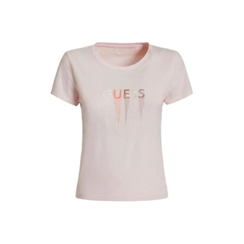 Koszulka damska Guess Iconic t-shirt różowy